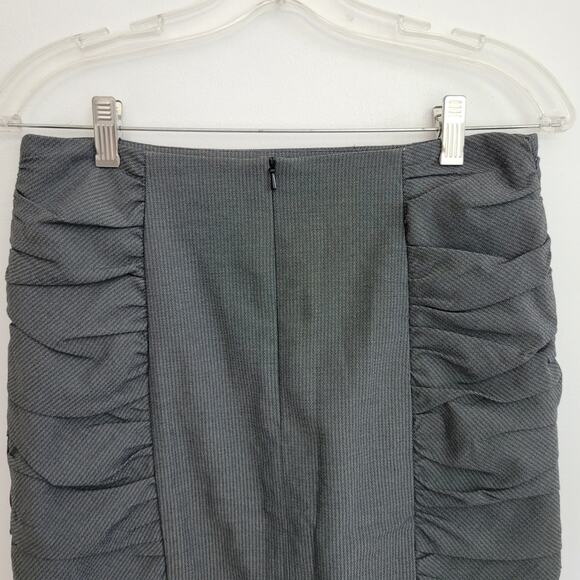 Anthropologie Cartonnier Alluring Sway Pencil Skirt 1940s Gray Women 4 - Picture 5 of 10